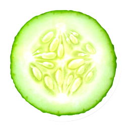 Vibrant Green Watermelon Slices on White Background