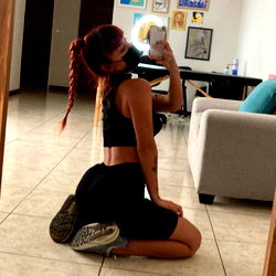 OnlyFans Model Akamosh in a Bikini Pose