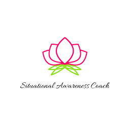Pink Flower Logo for Situational Awareness Coach