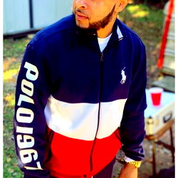 Andre, A Model Embracing His Sporty Style in Outdoor Photos