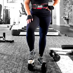 Fitness Enthusiast Posing for a Photo in Gym