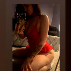 Model in Sensual Attire