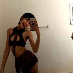 Alexa, OnlyFans Model, Poses in Sexy Outfit