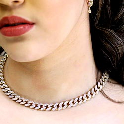 AmberNicole in a Chic Jewelry Advertisement