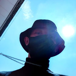 Fashion-forward Individual on the Streets