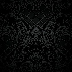 Crystal-like Pattern with Ornate Decorations