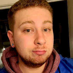 Handsome Man with Beard and Smirk