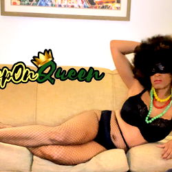 6ft Nubian Strapon Queen: FemDomโขPegging photo