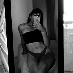 Glamorous Model in Intimate Setting