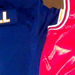 Daddy Derek's Chicago Bears Fan Merchandise Display