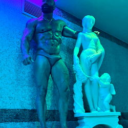 Strength and Serenity in the Gym - The OnlyFans Model AlexNucce