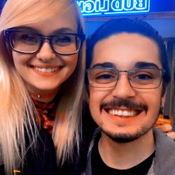 Candid Moment with Fans