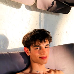 Aladdín, a 25-year-old male model from Valencia, Spain