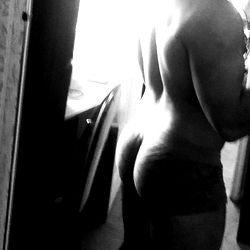 Sexy Angelito, a Mexican-born OnlyFans Model, Poses in the Mirror