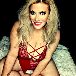 LiberTitties - A Model Posing for OnlyFans