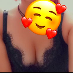 Smiling Woman in Lingerie with Emoji Overlay