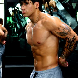 David, a Fit Gym Model