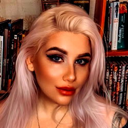 Vladochka - Aesthetic Blonde with Long Hair and Smiling Eyes