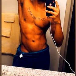 Shirtless Mr_A1 in Bathroom Mirror