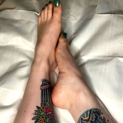 Vibrant Tattoo Flags Flying High