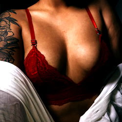 Lingerie and Beauty Model Showcasing Lingerie