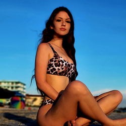 Amber VIP on the Beach