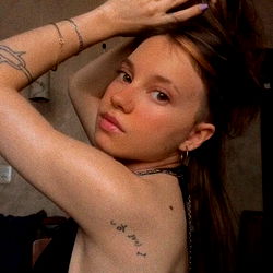 Beautiful Model Striking a Pose