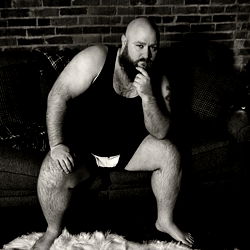 Adult Model Adam in Sitting Pose