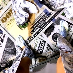 Colorful Paper Money Bundle