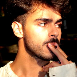 Model Arthur Yago in Casual Style