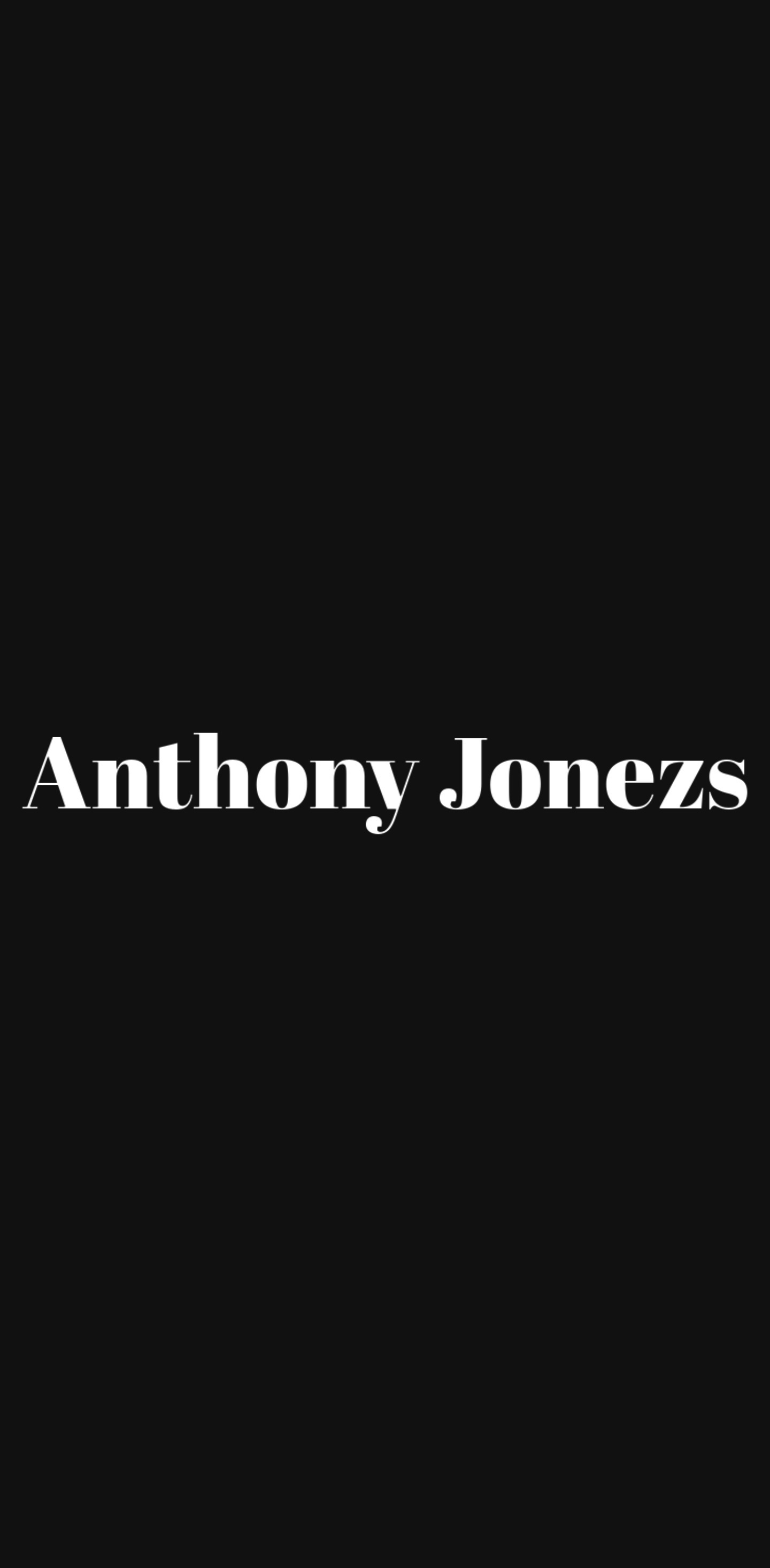 Anthony Jonezs photo