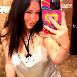 Onlyfans model Amy in her private room