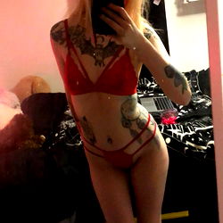 OnlyFans Model in Lingerie