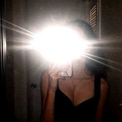 Cherbear's Mirror Selfie in the Bathroom