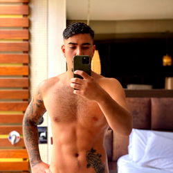 Fit and Tattooed Model Alan Lacerda