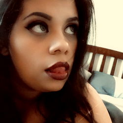 Ms.Lina, a captivating Onlyfans model posing for a selfie