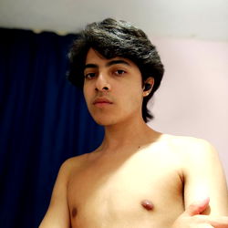 Young Adult Male with Short Hair