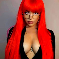 That Biker Girl in Red from Torino