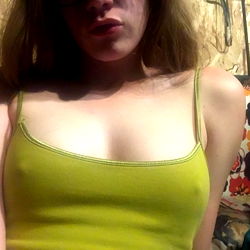 Lilianna in a Green Top - A Captivating Moment