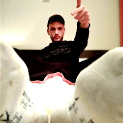 Adarik20, Model from Moscow, Sharing a Moment of Relaxation and Confidence