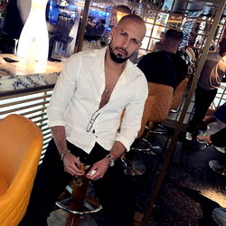 Andre Josiah at a social event