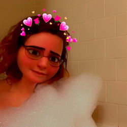 Amy in Bubbles
