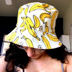 Fashionable Fruit Print Hat