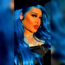 East Los Angeles Model Hot Wheels with Smooth Tattoos and Blue Hair