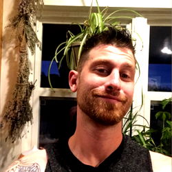 Bearded Man in Tank Top