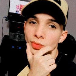 Stylish Fitness Model Posing with Thoughtful Pose