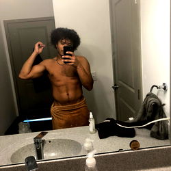 Shirtless Man in Onlyfans Content