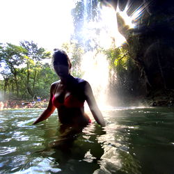 Betty Whoops in an Adventure Photoshoot