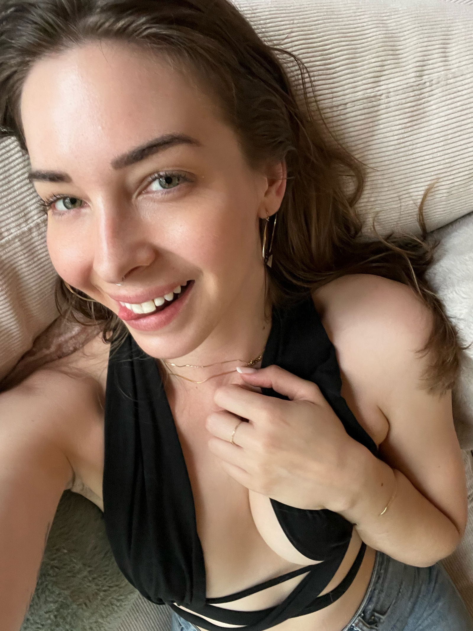 Cara is wet 😏😈 photo