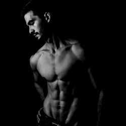 Aestheticslow, Male Model in Fitness Advertisement